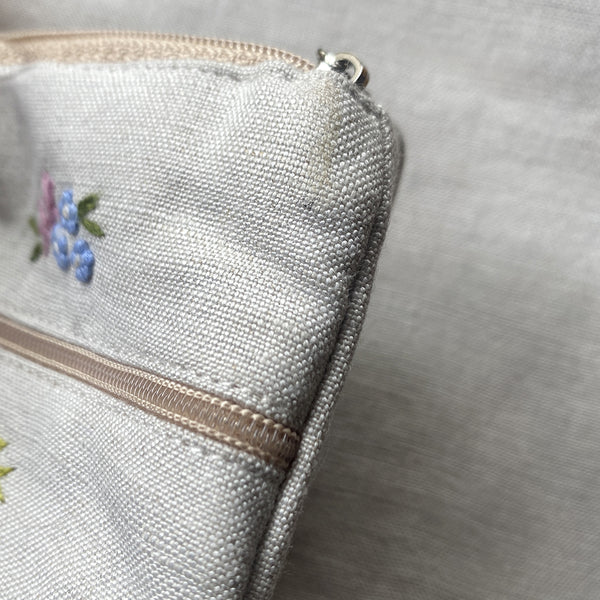 outlet    サイドハンドルポーチ　春ガーデン