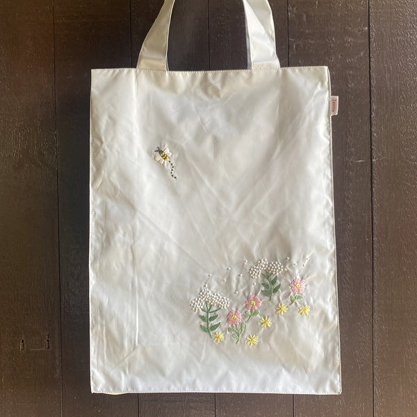 outlet 雨の日バッグ　花