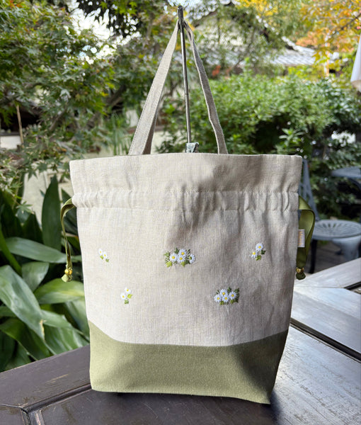 March　バレル巾着　デイジー