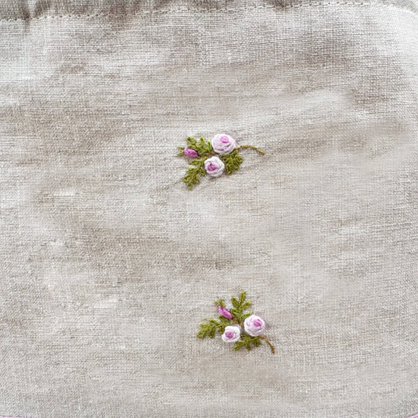 March　バレル巾着　ローズ