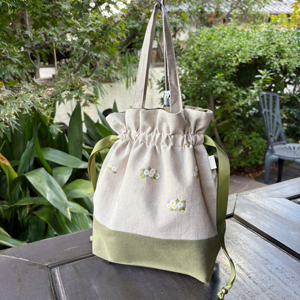 March　バレル巾着　デイジー