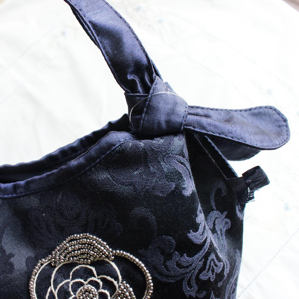 ビーズ刺しゅうバッグ カメリア – Zenma